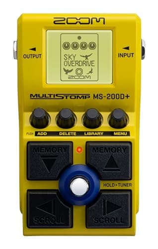 $69.99* | Zoom MS-200D+ MultiStomp Guitar Effects Pedal at Amazon