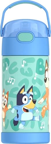 12-oz THERMOS Funtainer Water Bottle w/ Straw (Bluey) $12.79 + Free Shipping w/ Prime or on $35+