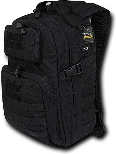 Rapdom Tactical Lethal 12 Cap, Black, 11"W x 18"H x9"D