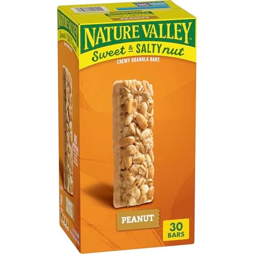 30-Ct 1.2-Oz Nature Valley Sweet & Salty Nut Chewy Granola Bars (Peanut) $6.40 w/ S&S
