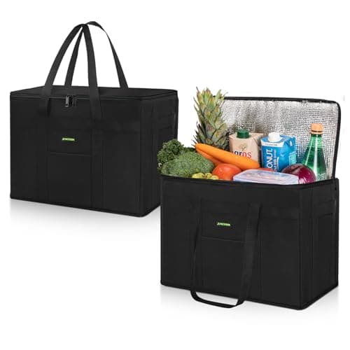 2-Pack 25L JUNGYOON Heavy-Duty Insulated Collapsible Bag w/ Zipper $11.99 + Free Shipping w/ Prime or on $35+