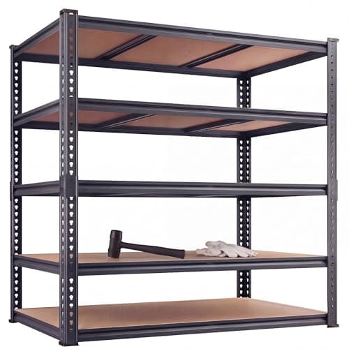 Lionhon 5-Tier Heavy-Duty Garage Shelving for $116 + free shipping