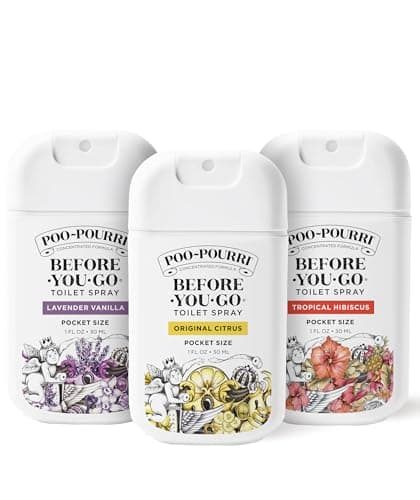Prime Members: 3-Pk 1oz. Poo-Pourri Before-You-Go Toilet Spray (Spring Variety) $10.75 w/ S&S + Free S&H