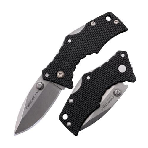 $17.93* | Cold Steel Micro Recon 1 Tactical Folding Knife w/ 2" Blade, & Griv-Ex Handle at Amazon