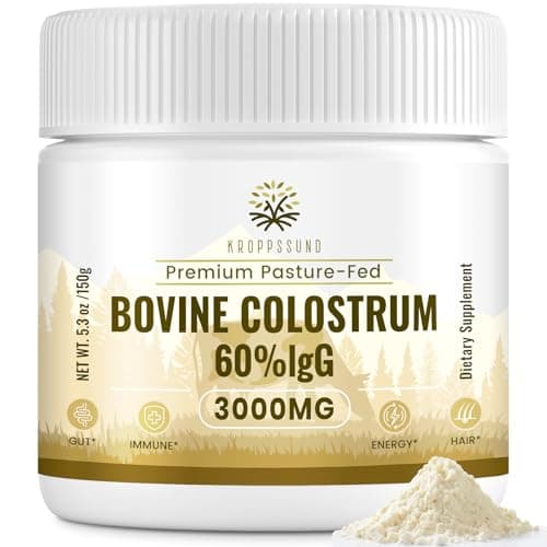 Kroppssund Bovine Colostrum Po...mmune - 50 Servings (1 Bottle)