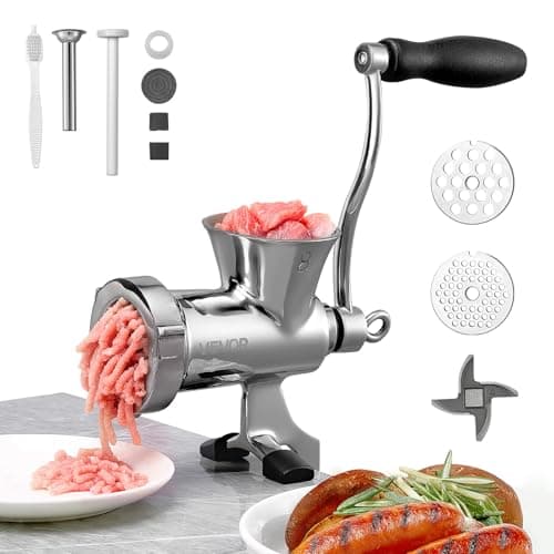VEVOR Manual Meat Grinder, 304...ef Chili Pork Kitchen Tabletop