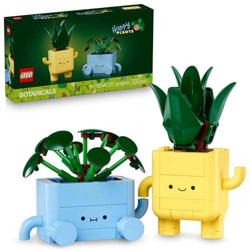 $18.39* | 217-Piece LEGO Botanicals: Botanical Collection - Happy Plants (10349, 2025) at Amazon