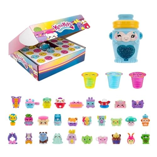 Kutie Kups Giftbox Set - 4” Ex...l Kutie Micro Figure - Ages 5+
