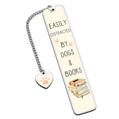 Book Lover Gifts for Women, Dog Lover Gifts Bookmark for Women, Book Marks for Reading Women Dog Lovers Owners, Corgi Gift for Corgi Lovers, Dachshund Golden Retriever Valentine Gift