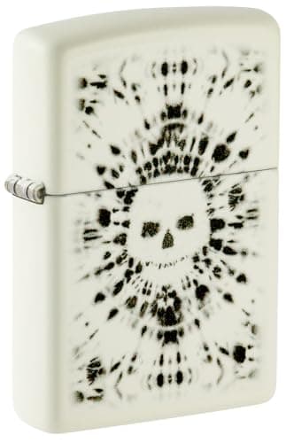 Zippo Glowing Skull Design Glow in the Dark Pocket Lighter