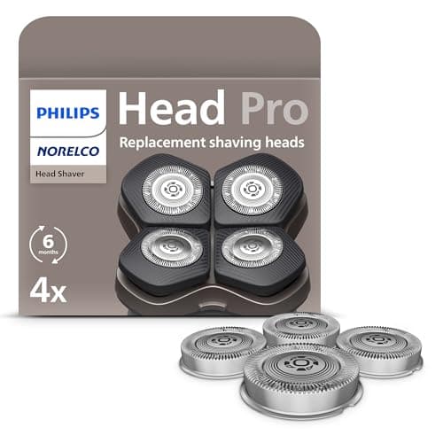 Philips Norelco Genuine Head S...le on Skin, 4 Pieces, HS740/40