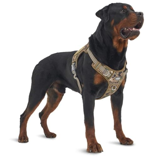 Auroth Tactical Dog Harness fo...Dog Harnesses Woodland Camo XL