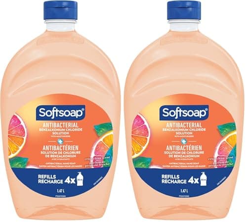 2-Pk 50-Oz Softsoap Antibacterial Liquid Hand Soap Refills (Crisp Clean) $5.70 w/ S&S