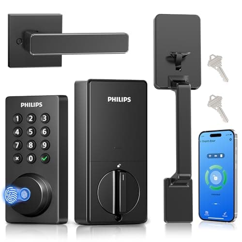 Philips WiFi Smart Door Lock w/ Handle Set for $120 w/ Prime + free shipping