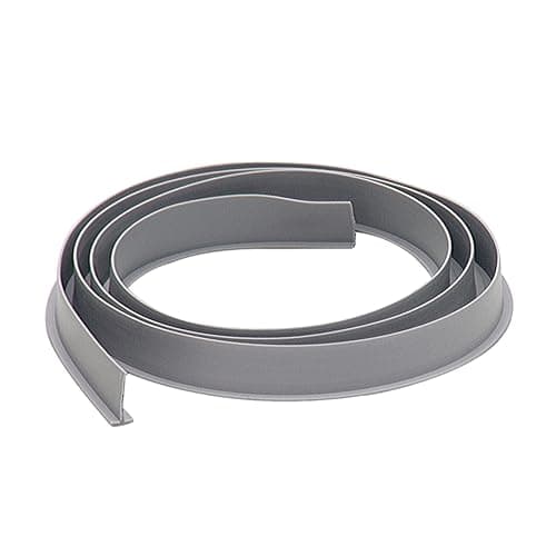 M-D Building Products 04226 37 in. Gray Vinyl Replacement Storm Door Bottom T-Shaped Insert