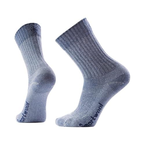 Smartwool Unisex Hike Classic Edition Light Cushion Second Cut Crew Socks, Nightfall Blue, Medium