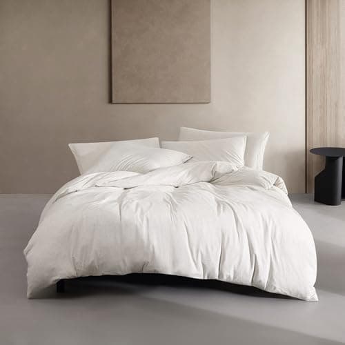 Calvin Klein - King Duvet Cove...ing (Ivory Grey Heather, King)