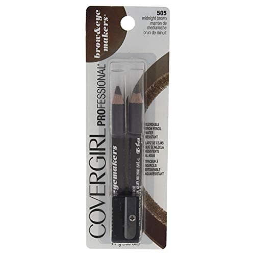 COVERGIRL Easy Breezy Brow Fill + Define Brow Pencil w/ Sharpener (Rich Brown) $2.16 w/ S&S + Free Shipping w/ Prime or on $35+