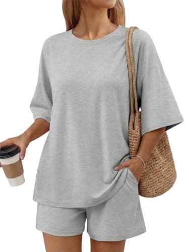 Women’s Oversized 2-Piece Lounge Set Only $11.99 on Amazon