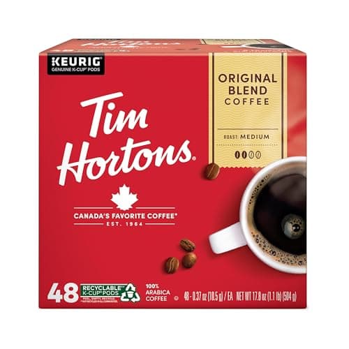 Tim Hortons Original Blend, Ge... Single-Serve K-Cup Pods, 48ct