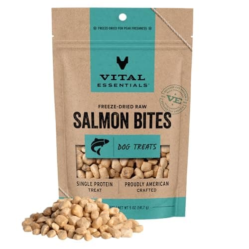 Vital Essentials Freeze Dried ...ning Treats for Dogs, 5 oz Bag