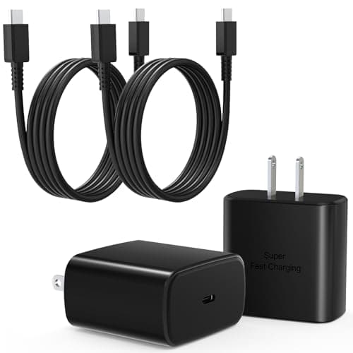 [Prime] 2-Pack Mitesbony 45W USB C Wall Chargers w/ 3' Cable (Black) $4.99 + Free Shipping