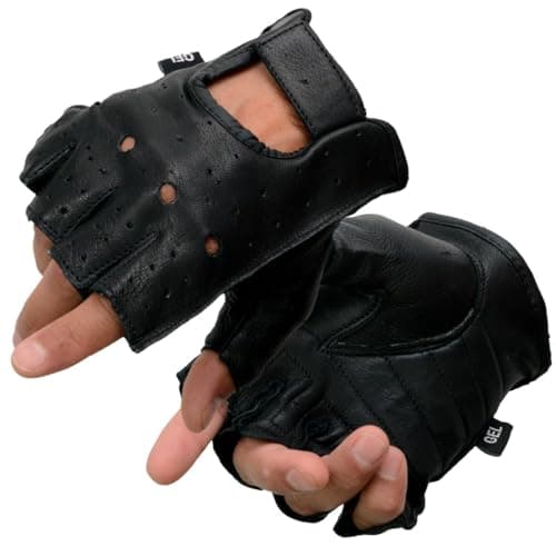 Milwaukee Leather SH851 Men's ...torcycle Riders Gloves - Small
