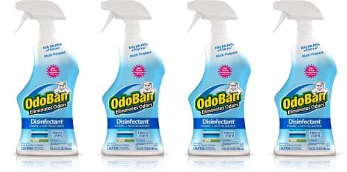 OdoBan Ready-to-Use Disinfecta...Ounces Each, Fresh Linen Scent