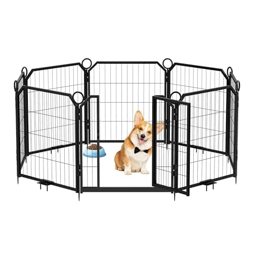 Dog Playpen Portable Extra Lar...rd, RV Camping，Fence partition