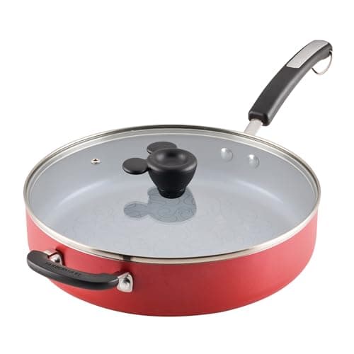 Farberware Disney Bon Voyage C..., 4.5 Quart Sauteuse Pan - Red