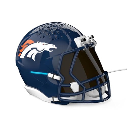 NFL Echo Dot Bundle: Includes ... Helmet Stand | Denver Broncos