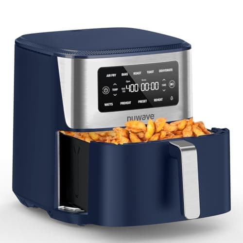 Nuwave Brio Plus 6-in-1 Air Fr..., 100 Presets, Dishwasher Safe