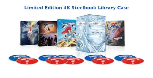 Superman 5-Film Collection - A...teelbooks + Blu-ray + Digital)