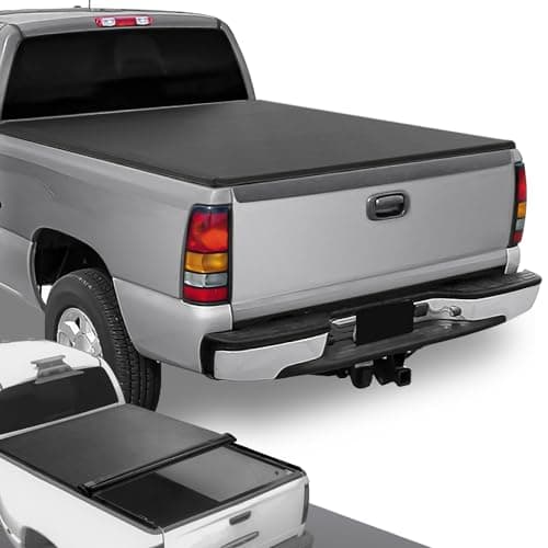 DNA Motoring TTC-RU-033 Soft V...els 6.5Ft Fleetside Bed, Black