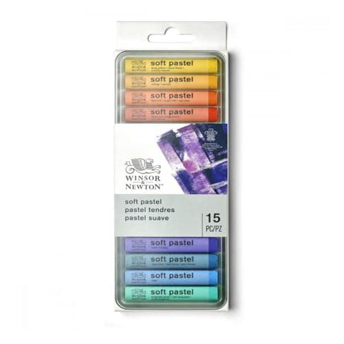 Winsor & Newton Professional Soft Pastels, Set of 15