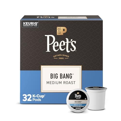 32-Ct Peet's Coffee Medium Roast Big Bang K-Cup Coffee Pods $10.40 w/ S&S