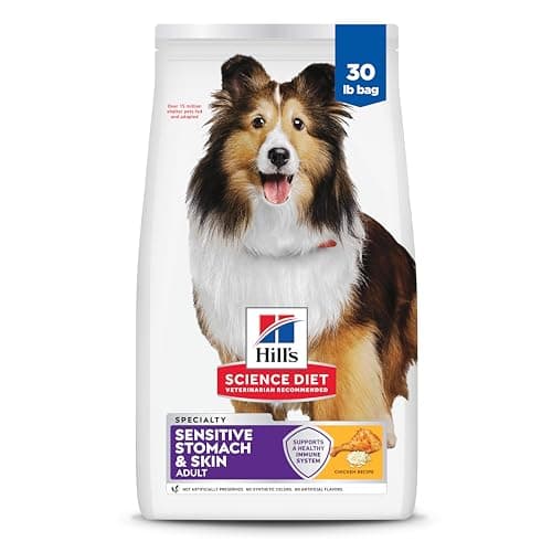 Select Accts: 30-Lb Hill's Science Diet Sensitive Adult Dry Dog Food (Chicken) $27 & More w/ S&S