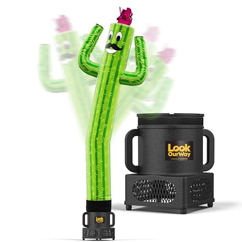 LookOurWay Air Dancers Wacky W...ng - Character Themed - Cactus