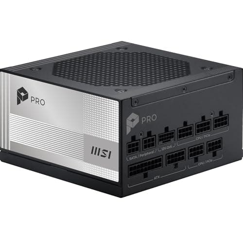 MSI PRO 850W A850PL PCIE5 80+ Platinum Fully Modular Gaming Power Supply $100 & More + Free S&H