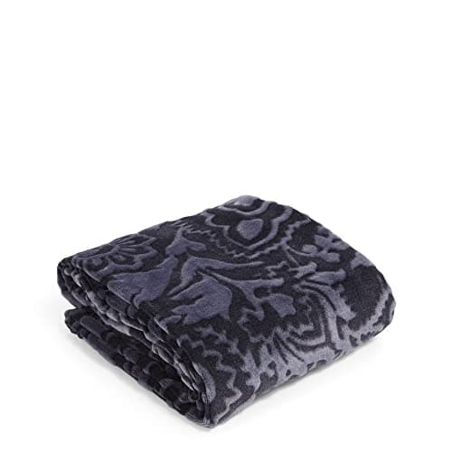 Vera Bradley Women's Plush Thr...ece, Java Navy Tonal, One Size