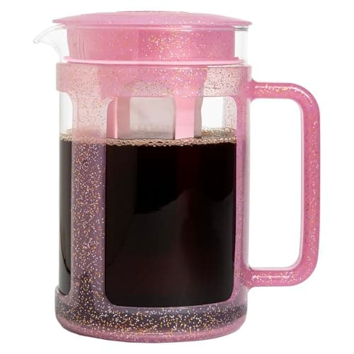 Paris Hilton Cold Brew Coffee ...el Filter, Glitter Pink, 38 oz