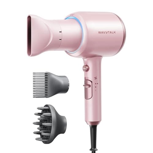 Wavytalk 1,875W Ionic Hair Dryer with Diffuser for $27 + free shipping w/ Prime