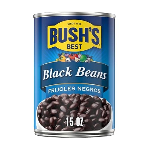 Bush's Canned Black Beans (Pac..., Fat Free, Gluten Free, 15 oz
