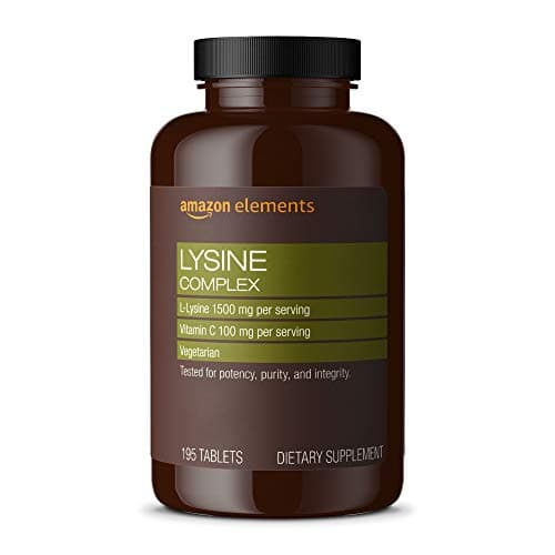 Amazon Elements Lysine Complex...5 Tablets (Packaging may vary)