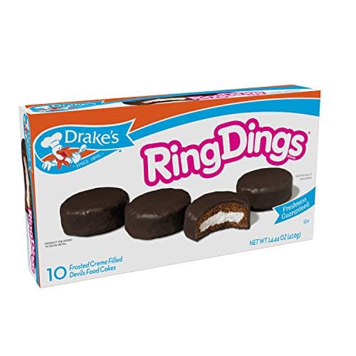 Drake's Ring Dings, 11.55 OZ Box