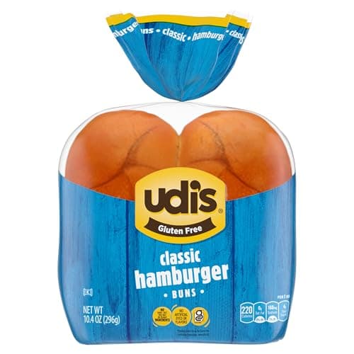 Udi's Gluten Free Classic Hamb...Buns, Frozen, 10.4 oz. 4-Count