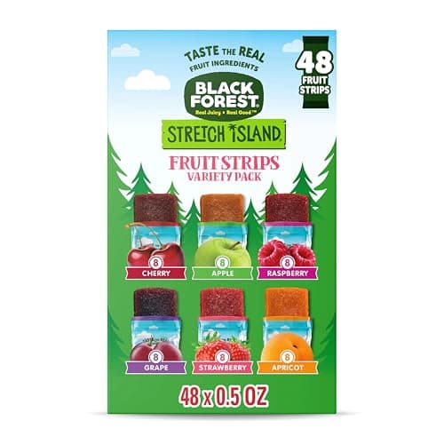 Black Forest, Stretch Island, ...ams Added Sugar Non-GMO, 48 ct