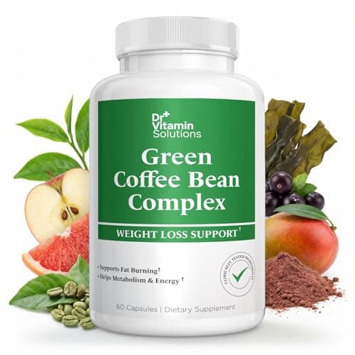 Green Coffee Bean Extract 350 mg, 60 Capsules for Women and Men - Weight