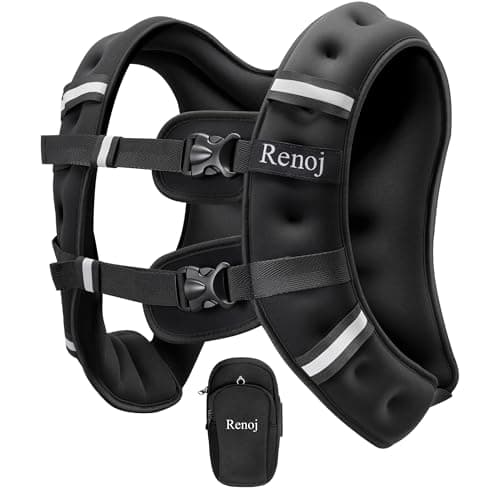 Renoj Weighted Vest for Women ...tive Strips and Storage Pocket
