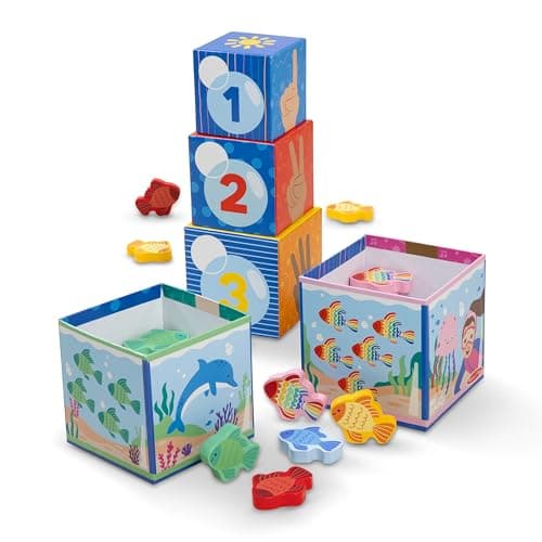 Melissa & Doug Ms. Rachel Sort & Count Nesting Blocks Just $10.75 on Amazon (Reg. $33)